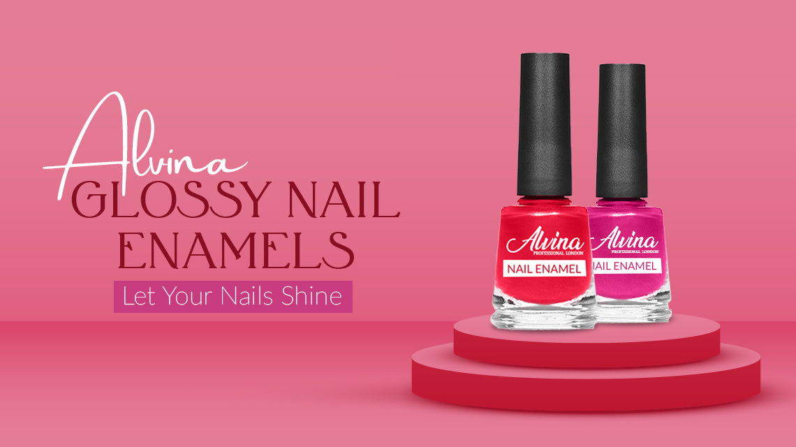 Alvina Glossy Nail Enamels – Let Your Nails Shine