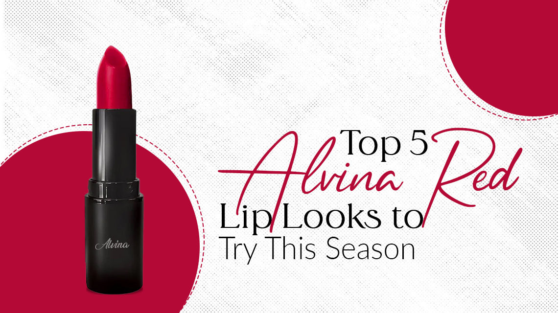 Top 5 Alvina Red Lipstick